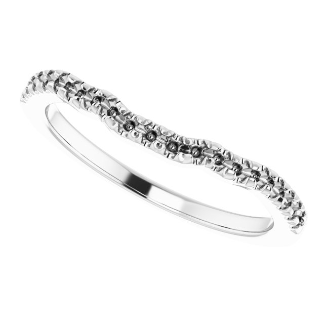 Band Mounting for 10x10 mm Heart Ring view 5