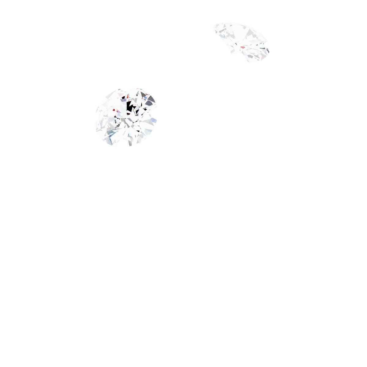 Accented Three-Stone Engagement Ring