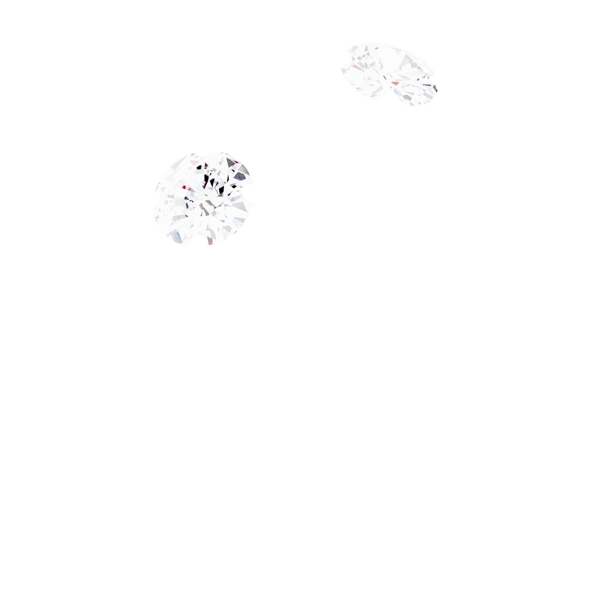 Accented Three-Stone Engagement Ring