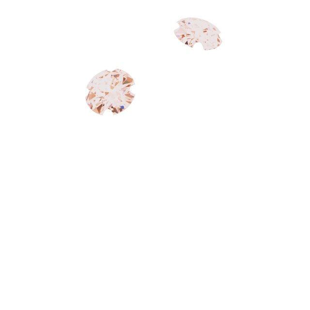 Accented Three-Stone Engagement Ring