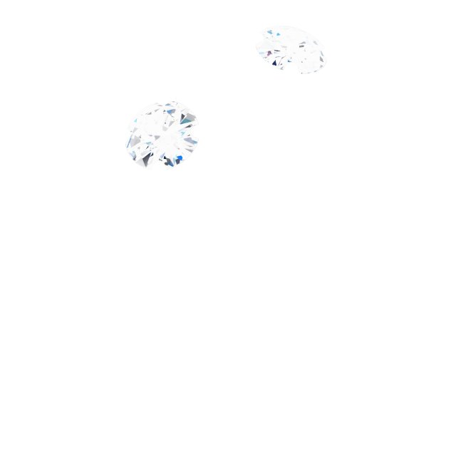 Accented Three-Stone Engagement Ring