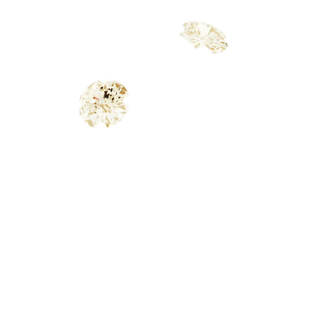 Accented Three-Stone Engagement Ring