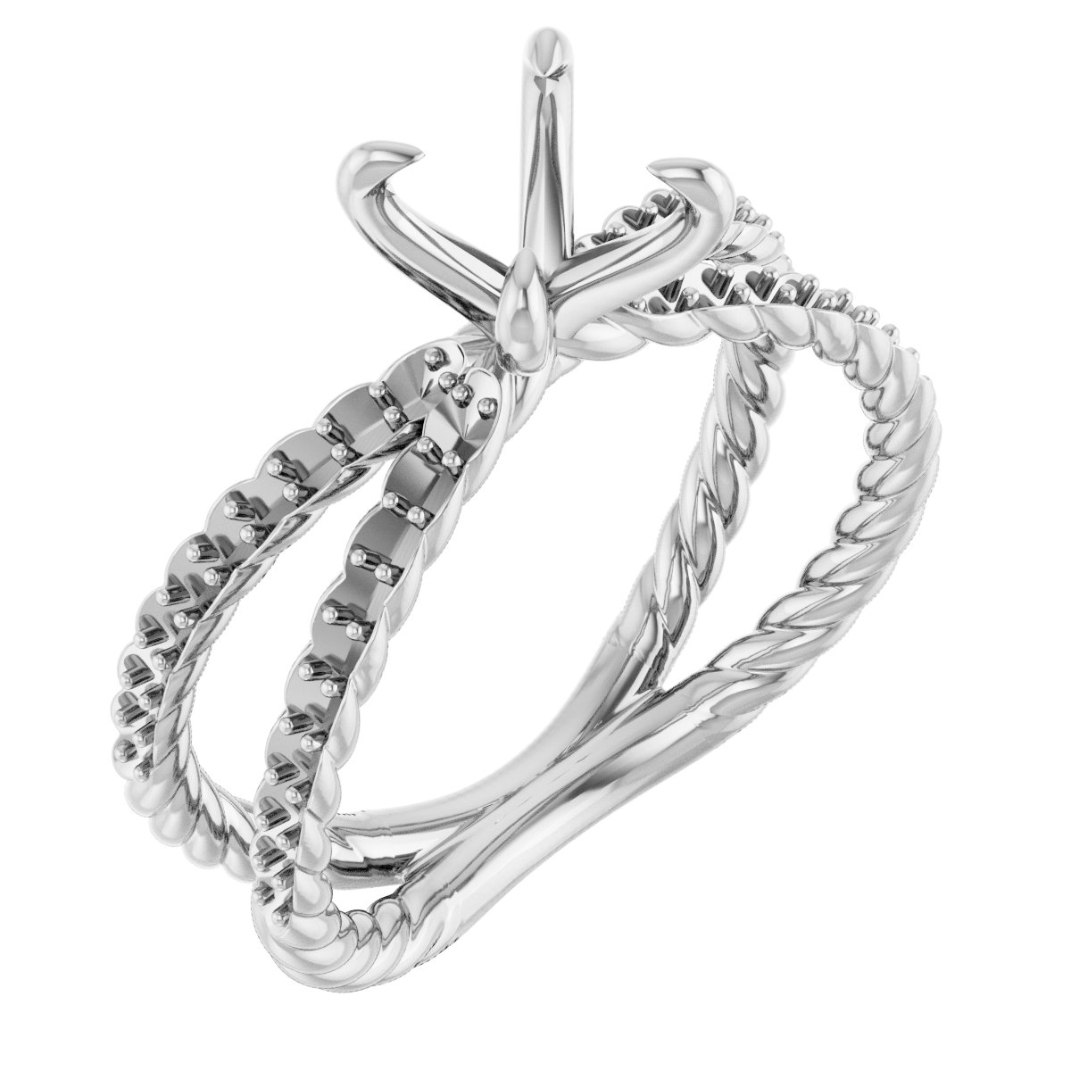 Accented Engagement Ring or Band