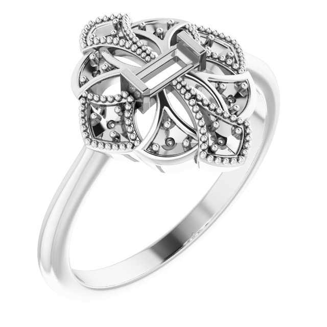 14k White Gold