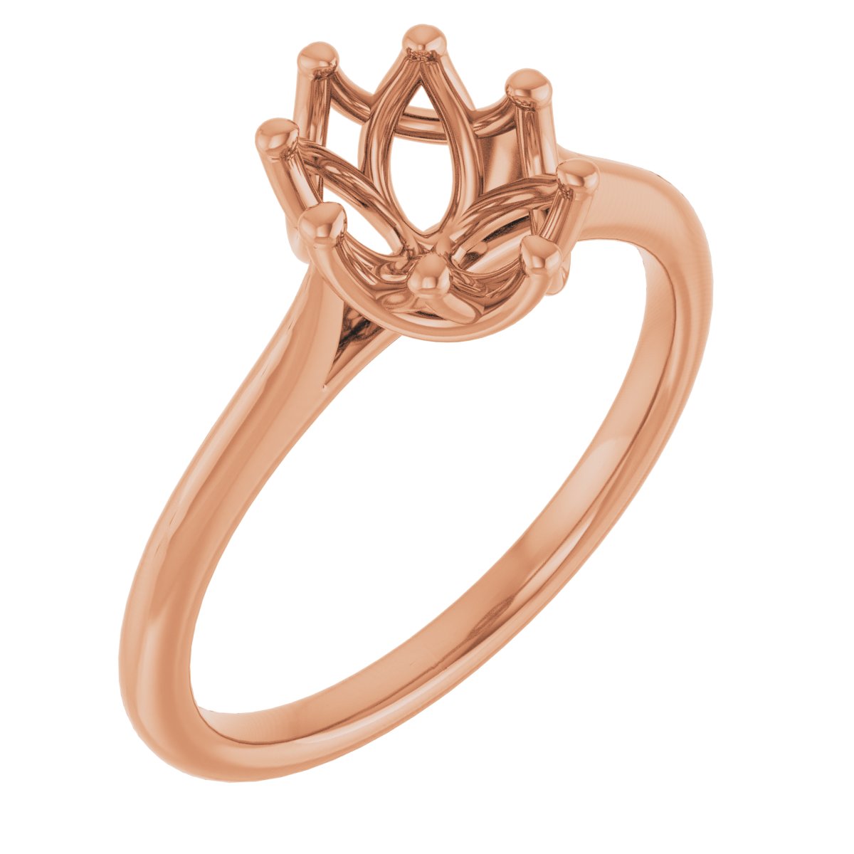 Solitaire Engagement Ring or Band