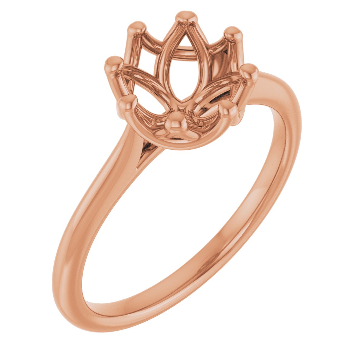 Solitaire Engagement Ring or Band
