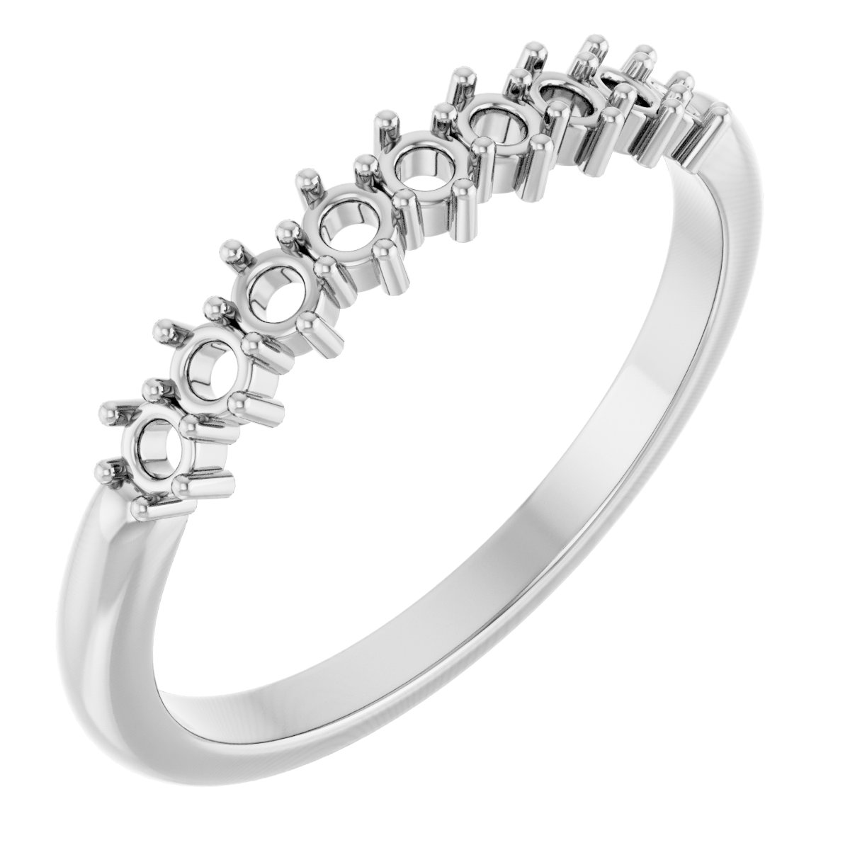 14K White 1/4 CTW Lab-Grown Diamond Anniversary Band