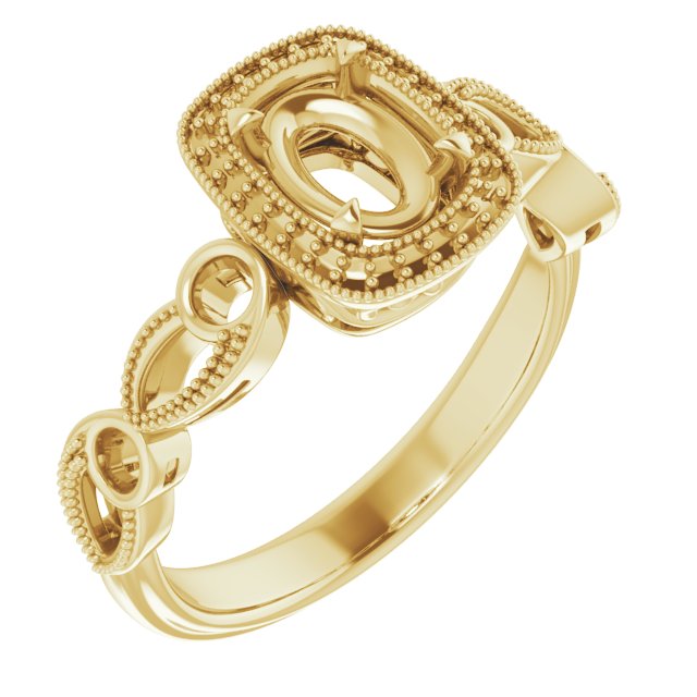Halo-Style Ring