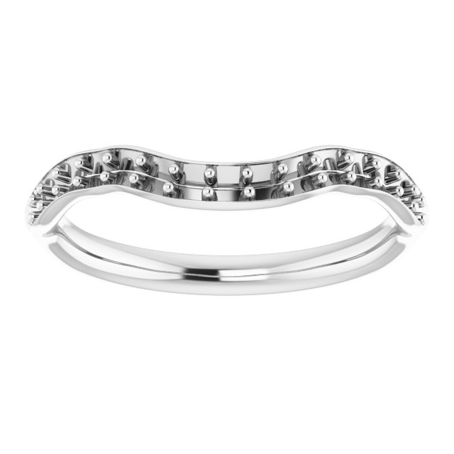 Band Mounting for 5.5 mm Square Ring view 3