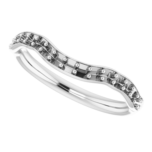 Band Mounting for 5.5 mm Square Ring view 5