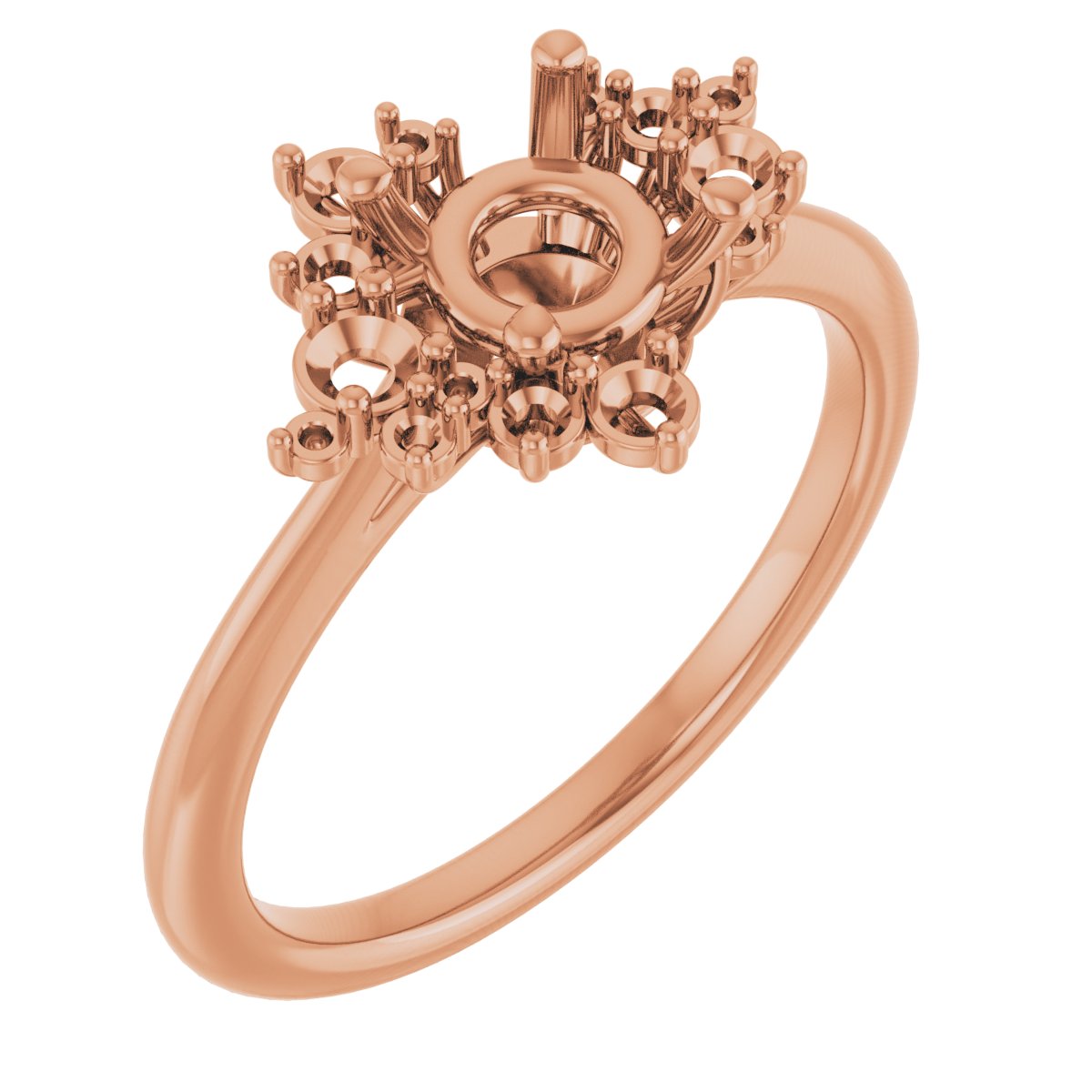 Accented Engagement Ring or Band