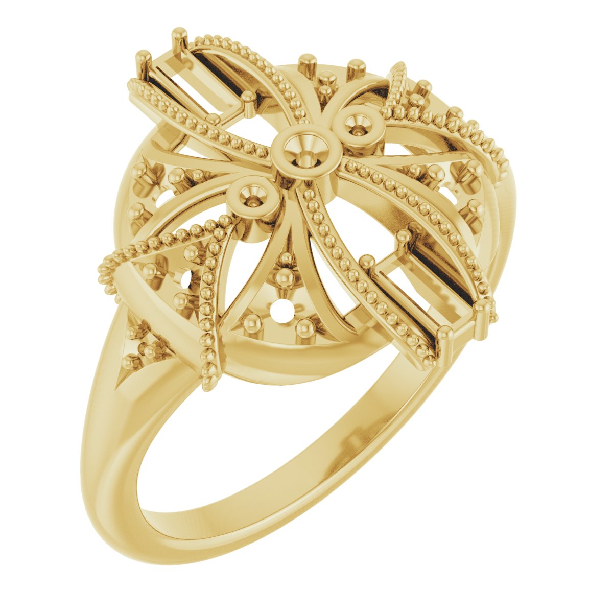 14k Yellow Gold