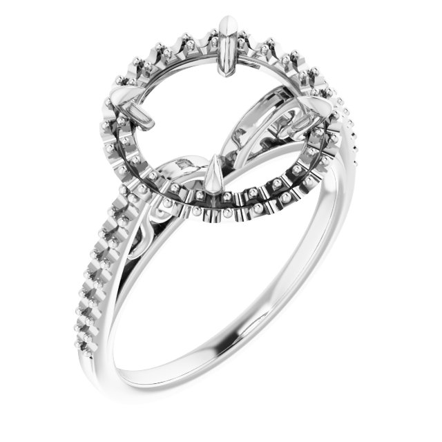 Halo-Style Engagement Ring