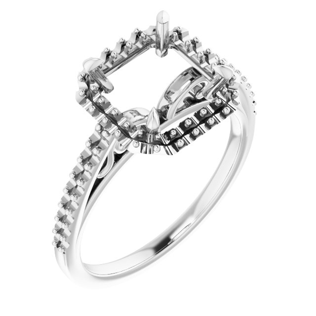 Halo-Style Engagement Ring