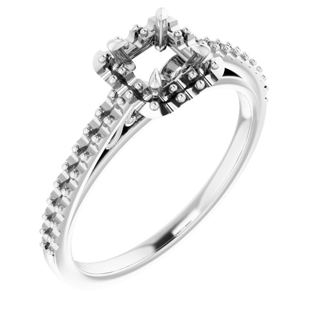 Halo-Style Engagement Ring