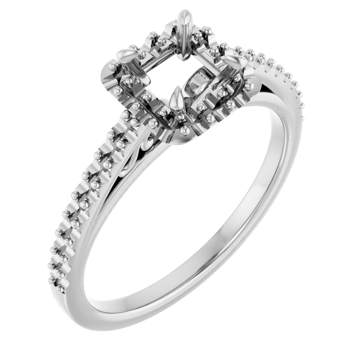 Halo-Style Engagement Ring