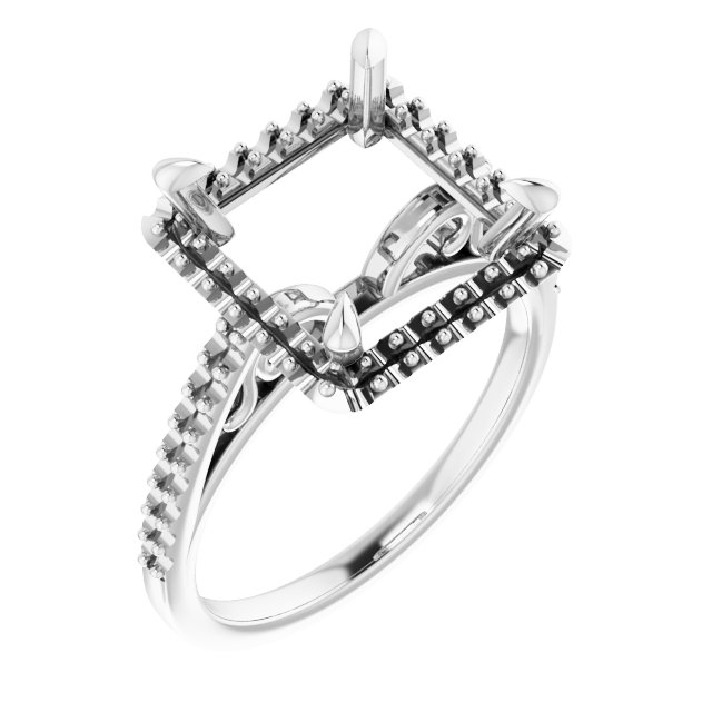 Halo-Style Engagement Ring