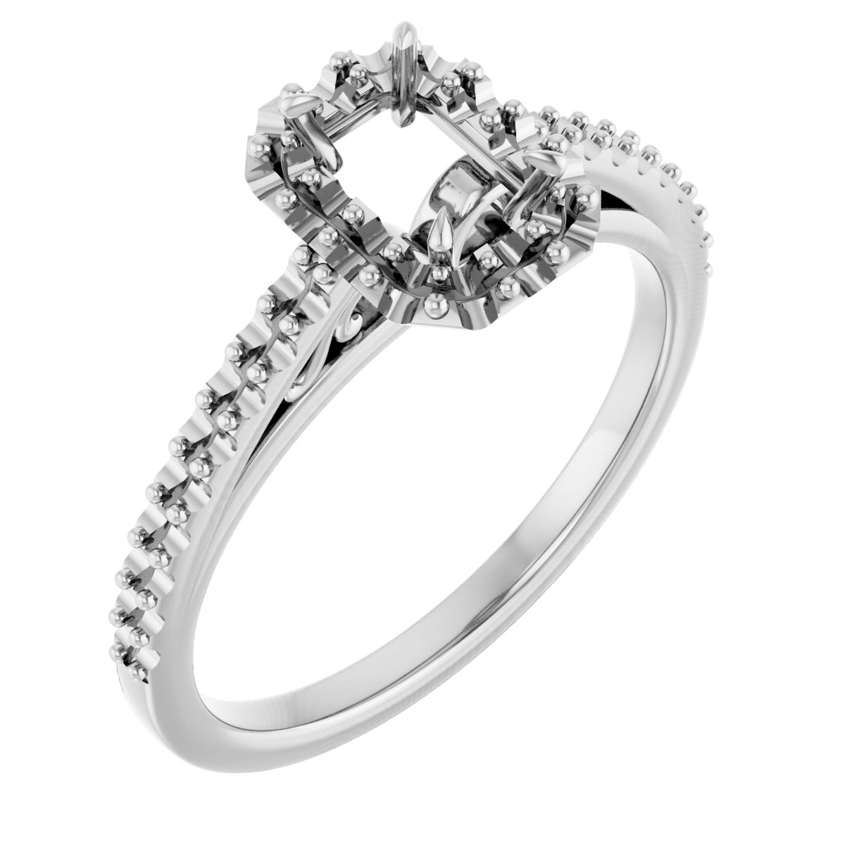 Halo-Style Engagement Ring
