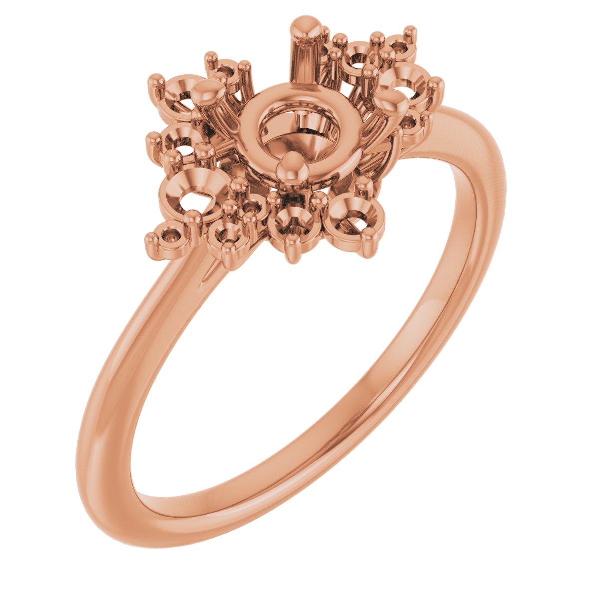 Accented Engagement Ring or Band