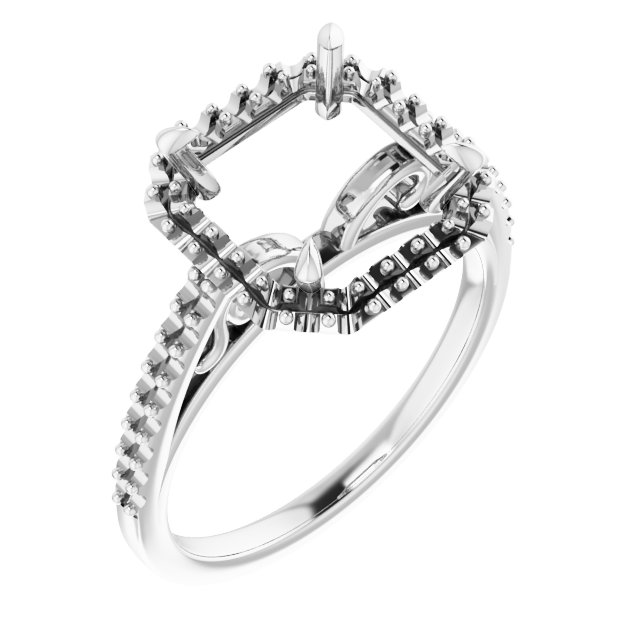 Halo-Style Engagement Ring
