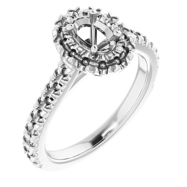 14k White Gold