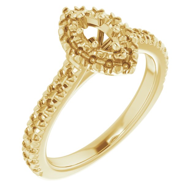 14k Yellow Gold