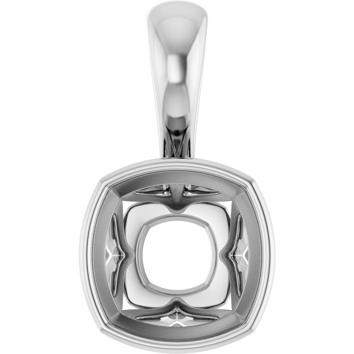 Bezel-Set Pendant