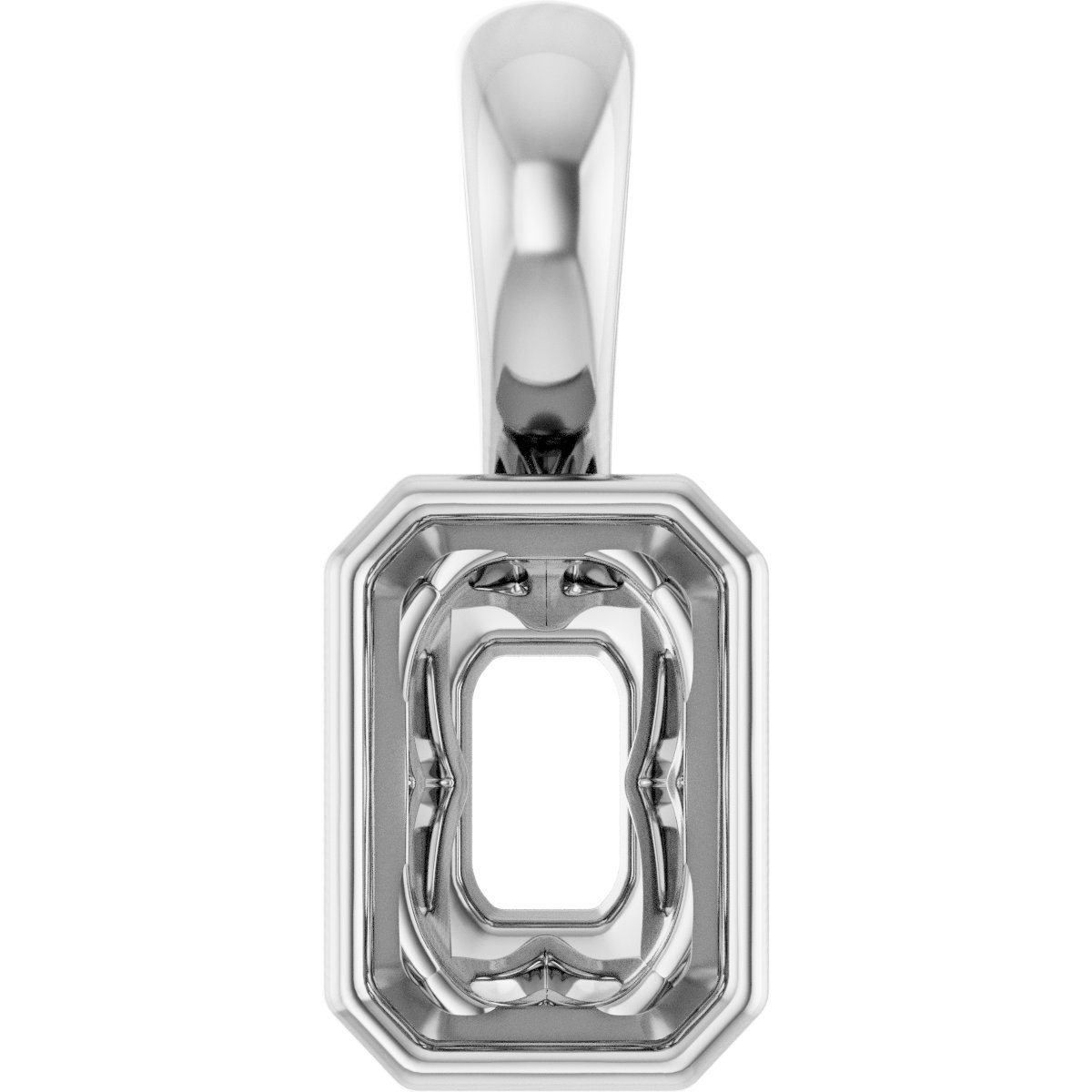 Bezel-Set Pendant