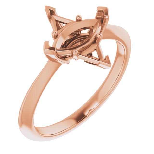 Accented Art Deco Engagement Ring or Band