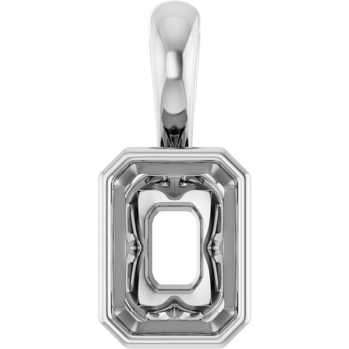 Bezel-Set Pendant