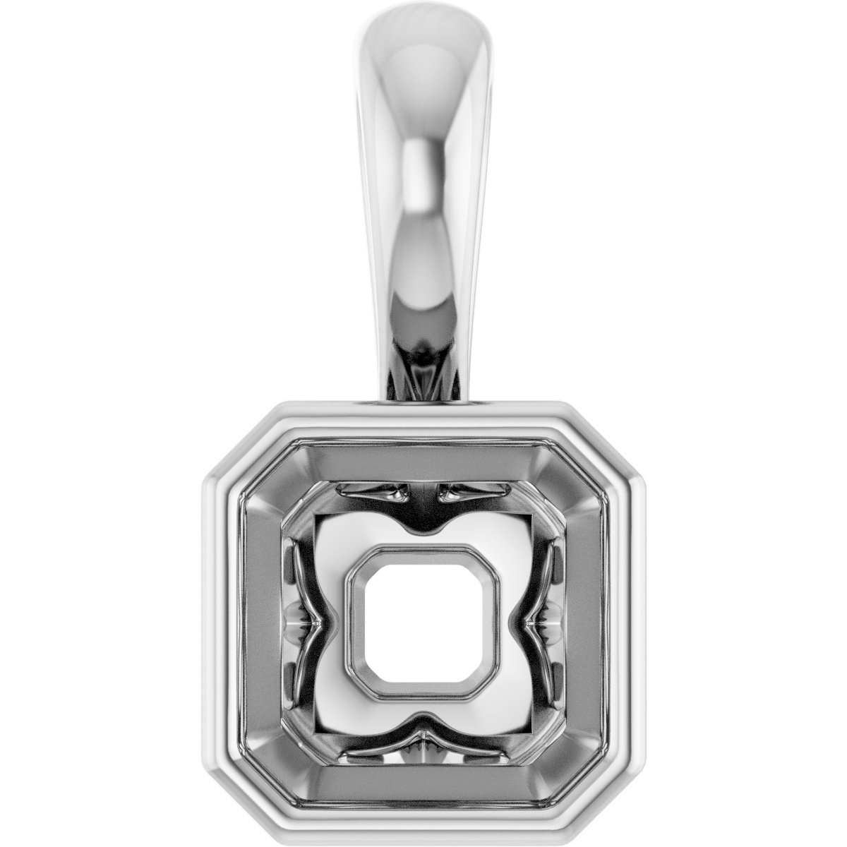 Bezel-Set Pendant