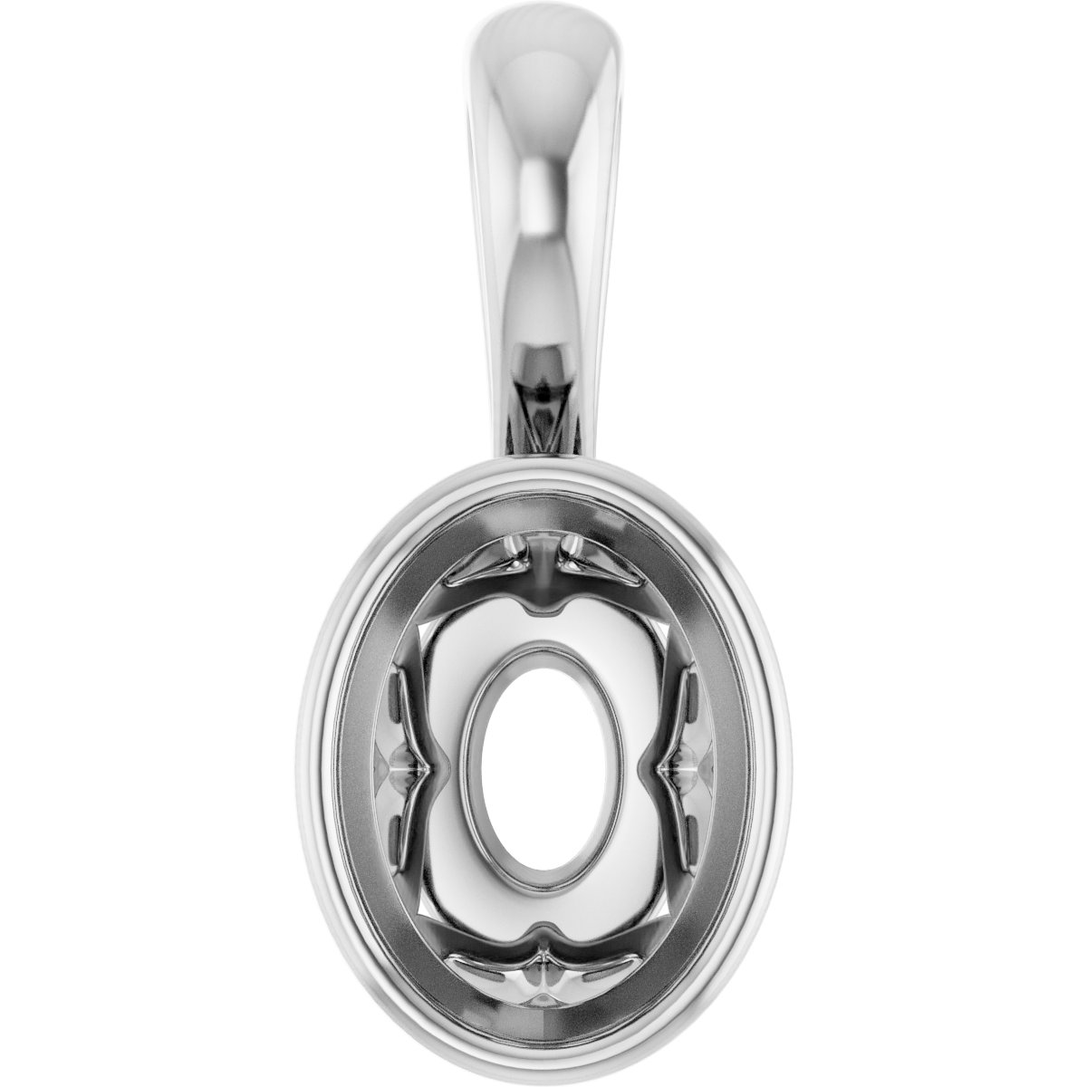 Bezel-Set Pendant