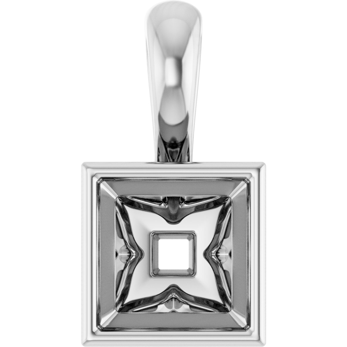 Bezel-Set Pendant