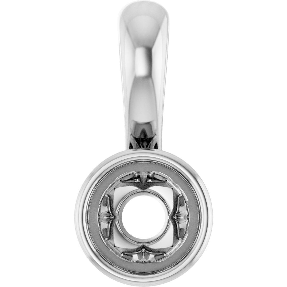 Bezel-Set Pendant