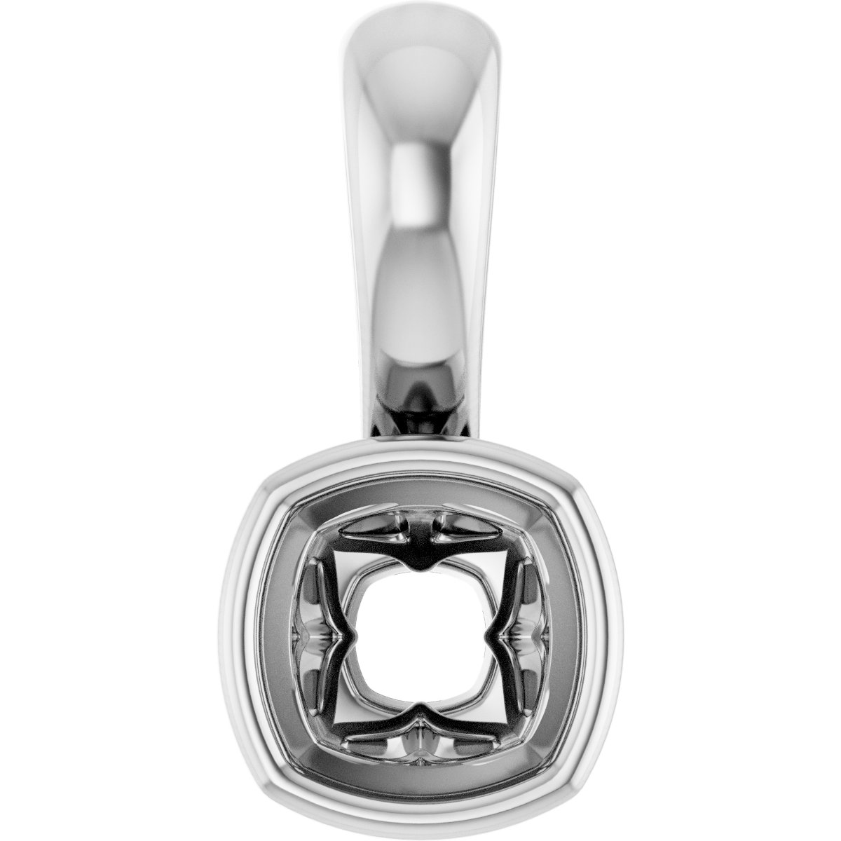 Bezel-Set Pendant
