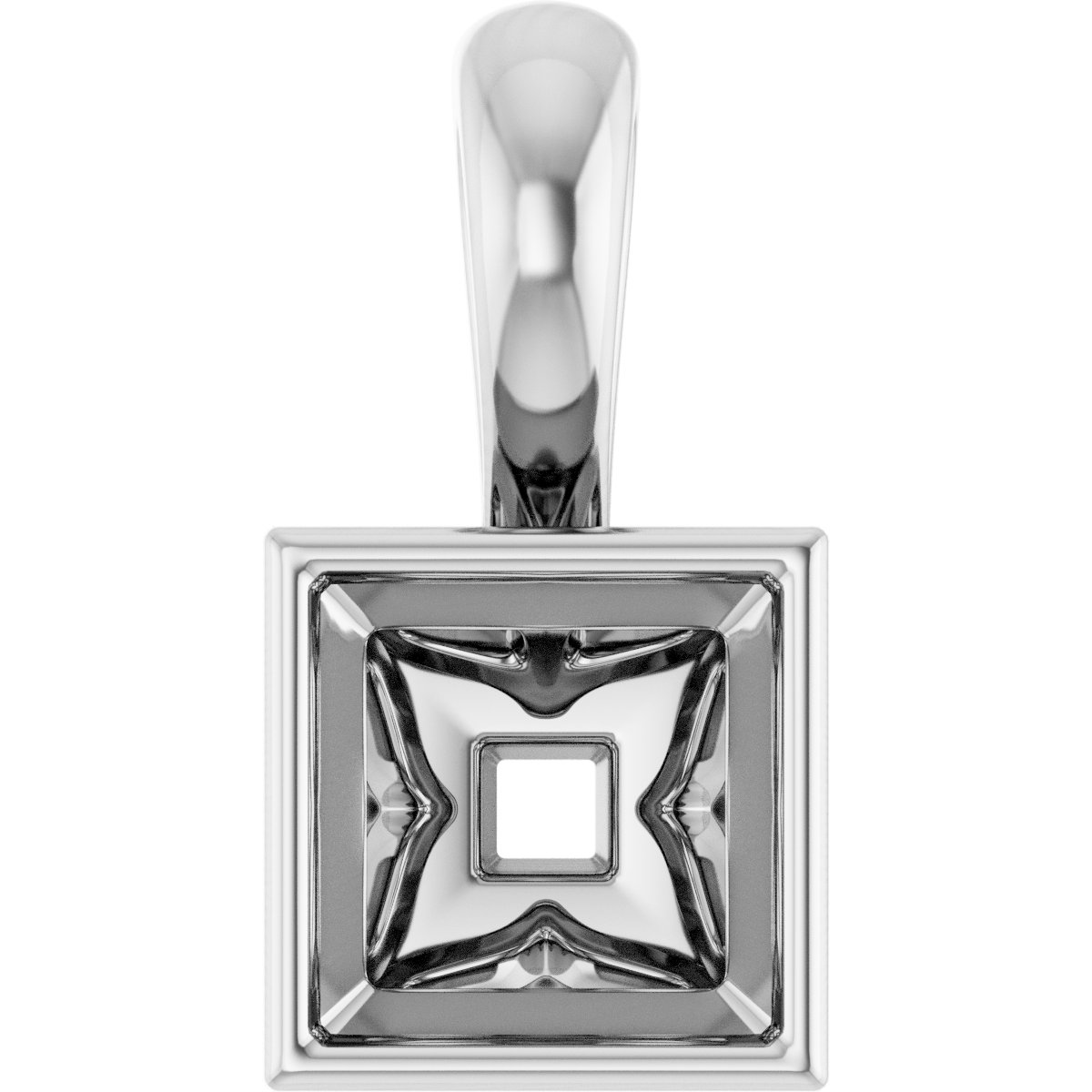 Bezel-Set Pendant
