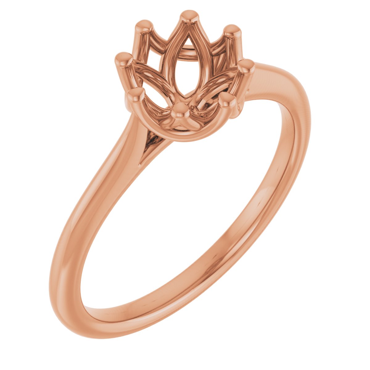 Solitaire Engagement Ring or Band