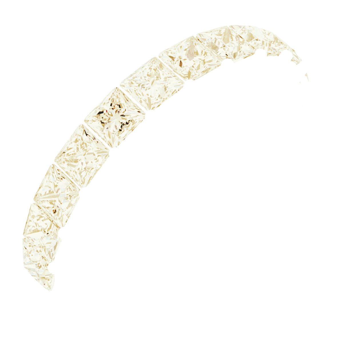 14K Yellow 1 1/2 CTW Natural Diamond Anniversary Band