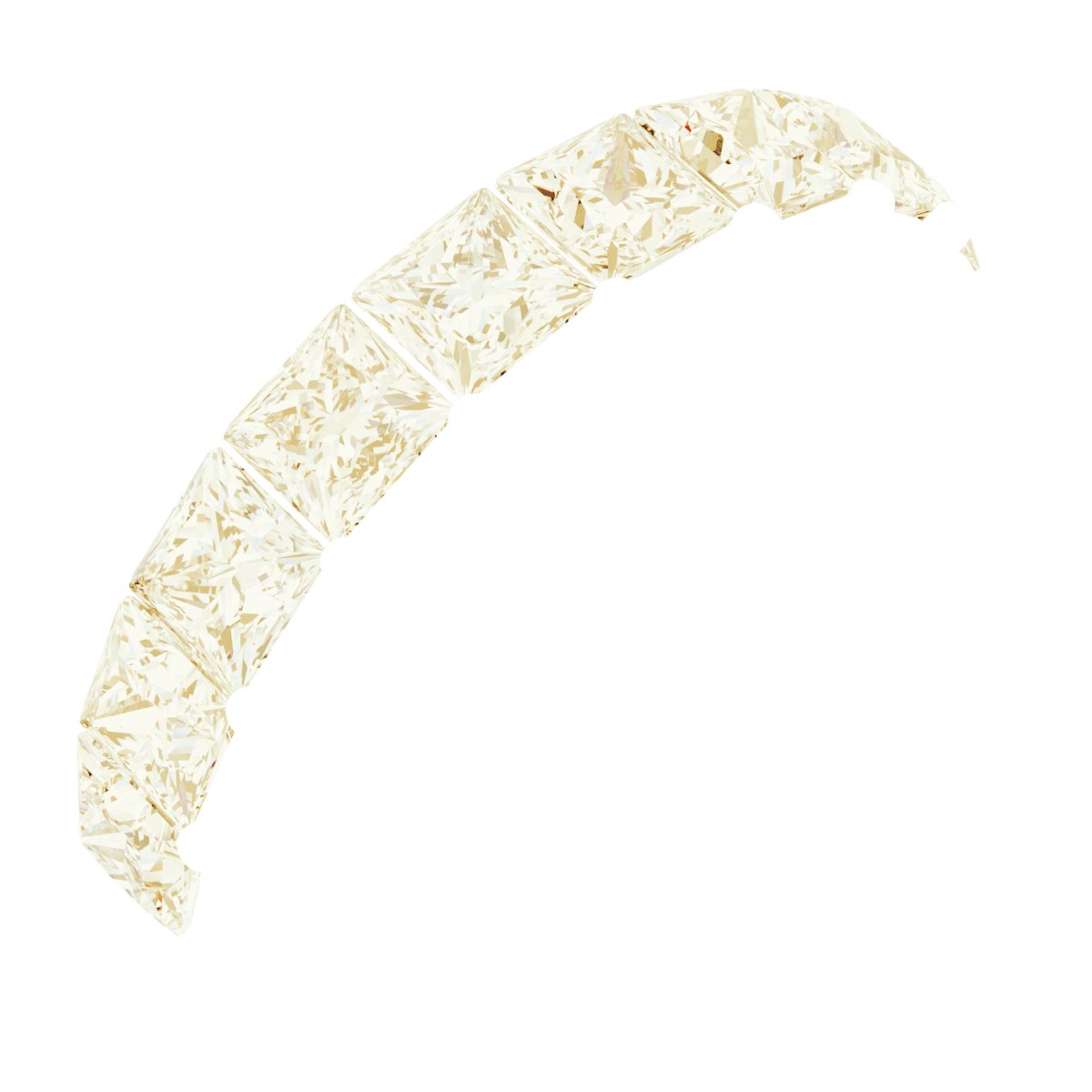 14K Yellow 2 1/2 CTW Natural Diamond Anniversary Band