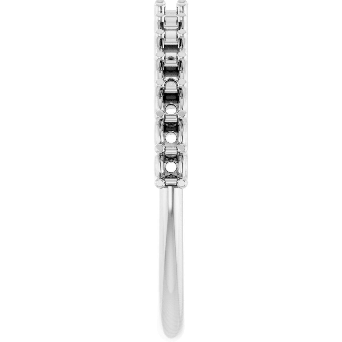 14K White 1/2 CTW Diamond Anniversary Band
