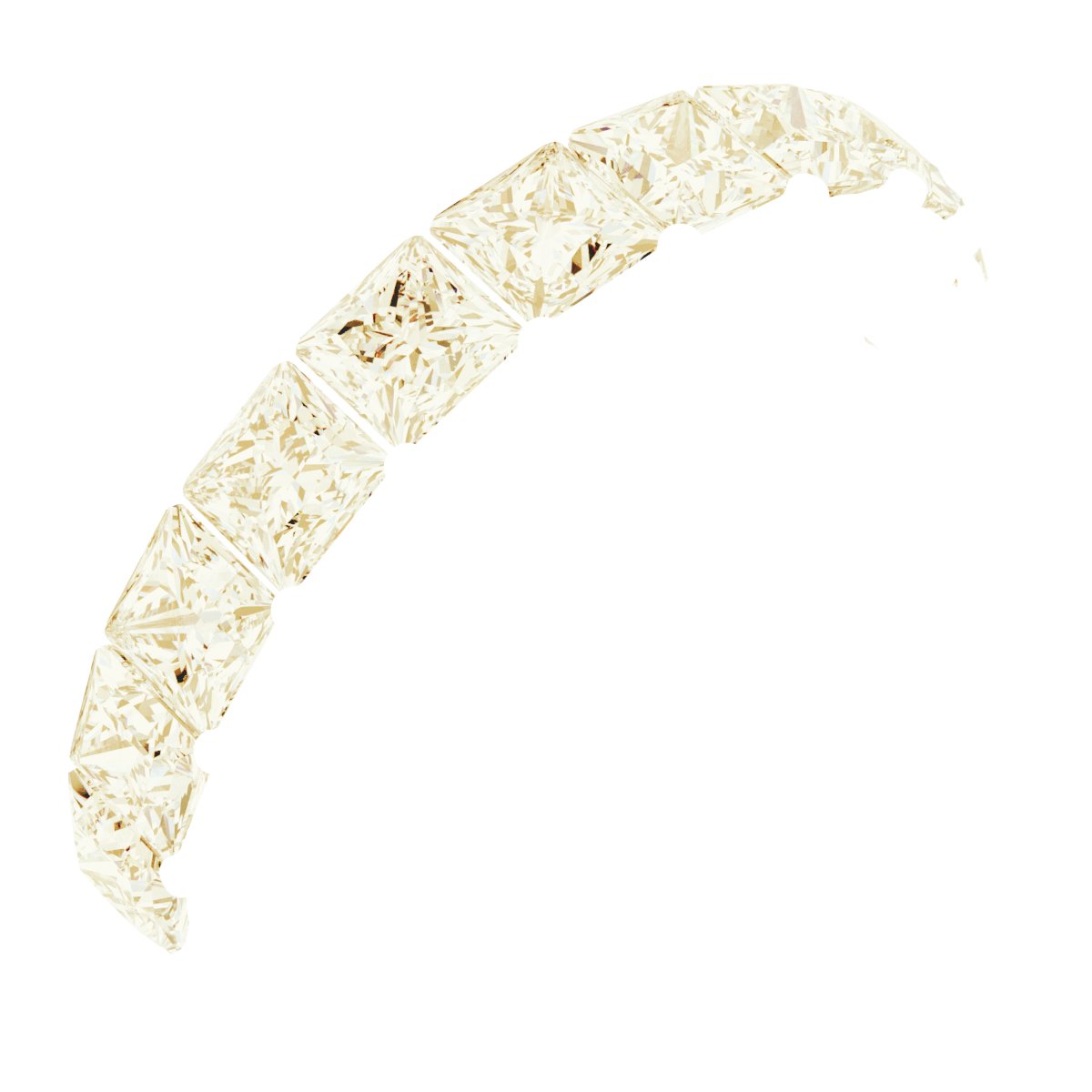 14K Yellow 2 1/5 CTW Natural Diamond Anniversary Band