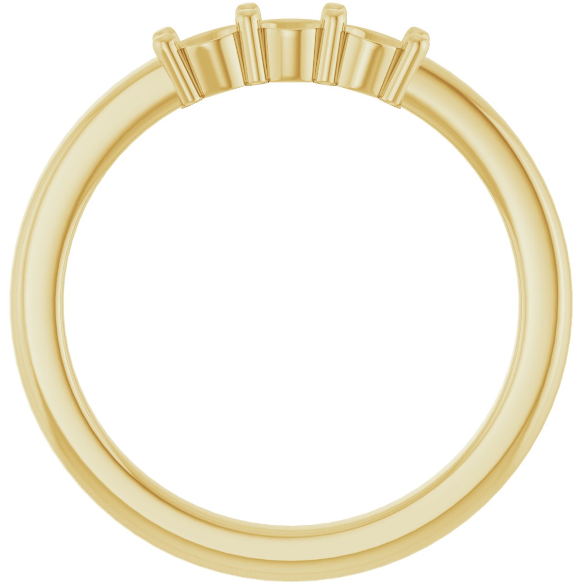 14K Yellow 1/3 CTW Diamond Anniversary Band