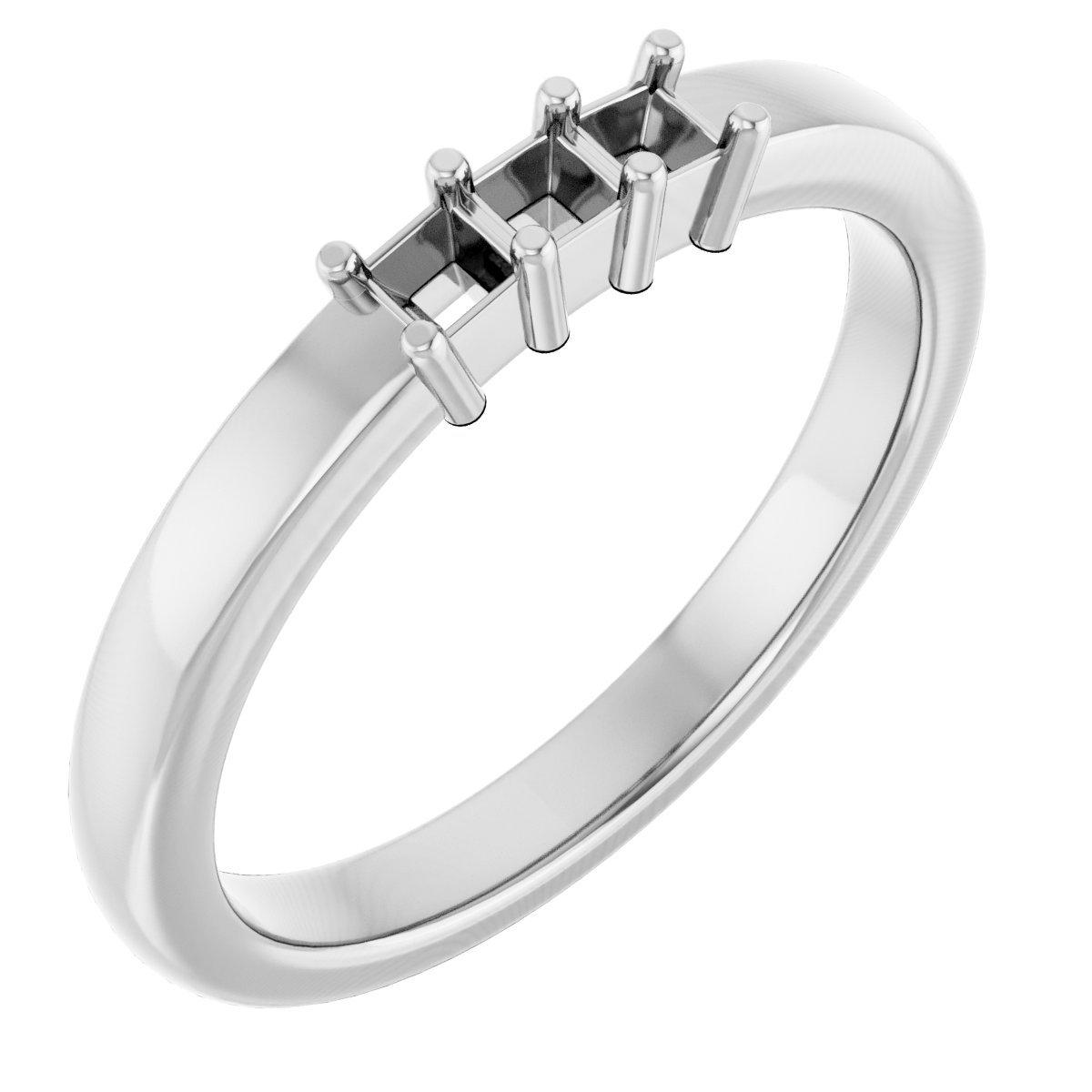 14K White 1/5 CTW Natural Diamond Anniversary Band