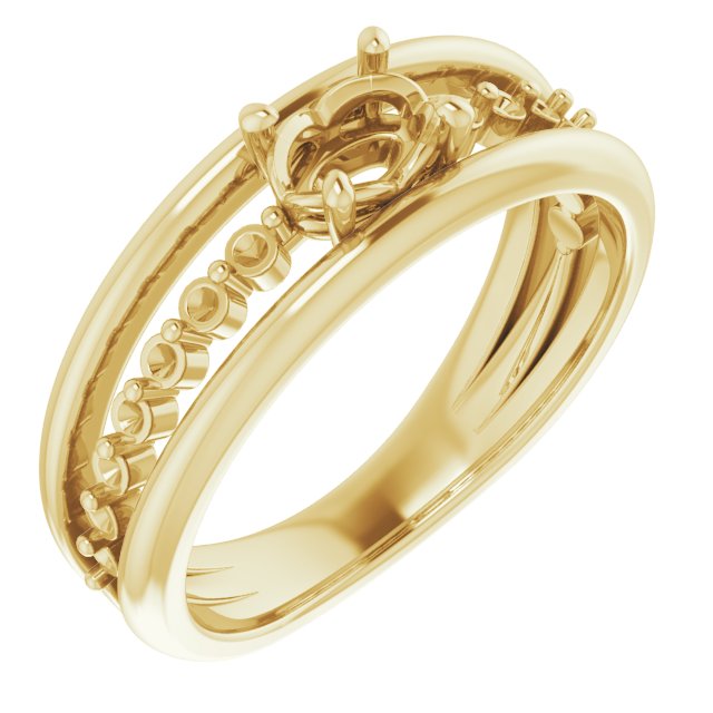 14k Yellow Gold