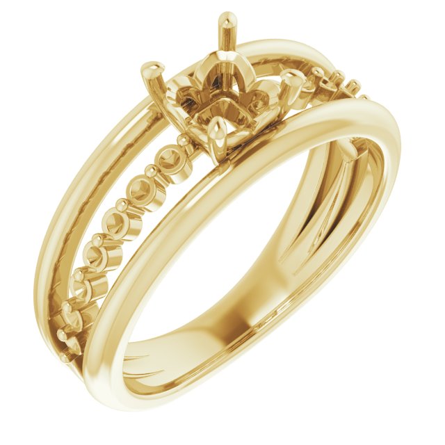 14k Yellow Gold