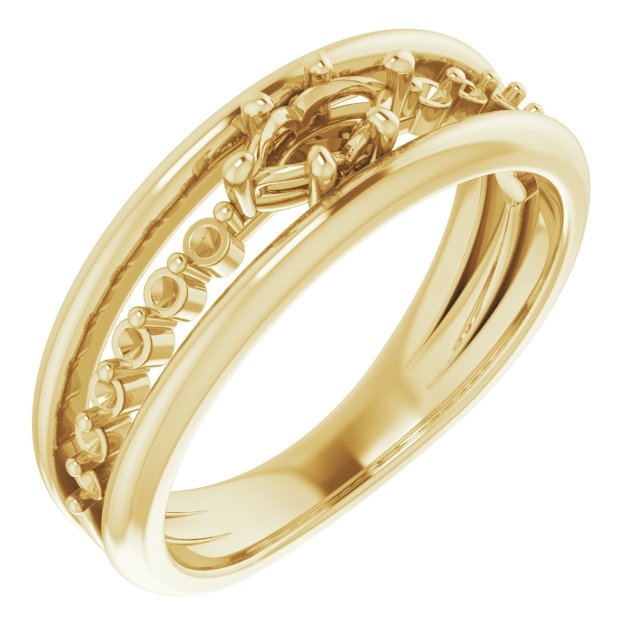 14k Yellow Gold