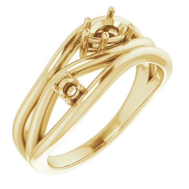 14k Yellow Gold