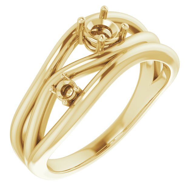 14k Yellow Gold
