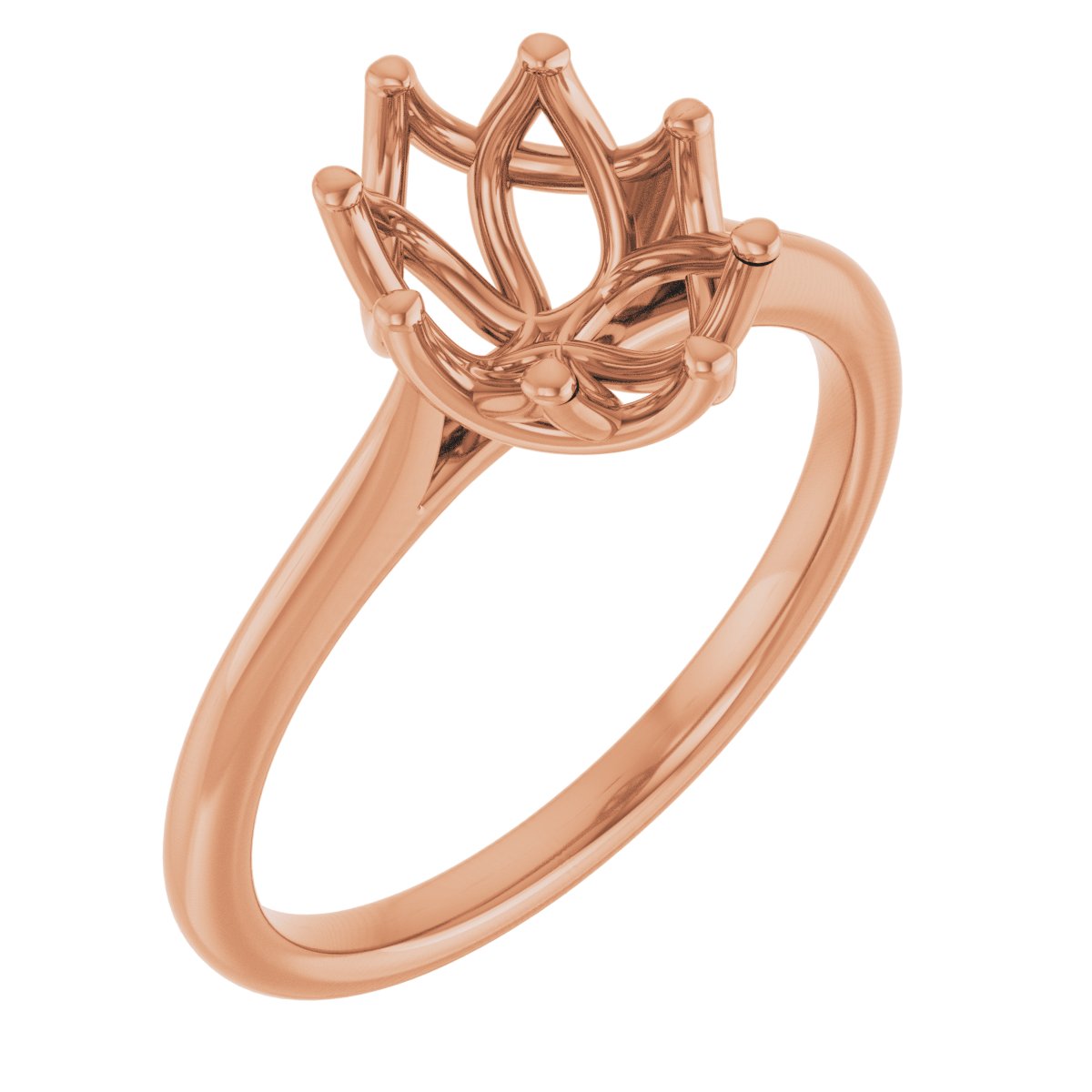 Solitaire Engagement Ring or Band