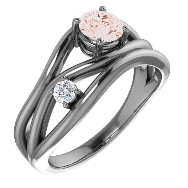14K Rose .625 CTW Lab Grown Diamond Ring Ref. 17058729